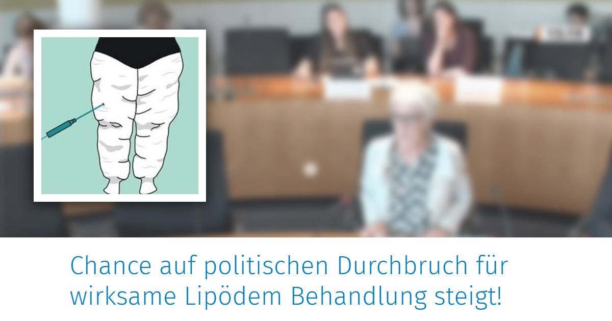 News: Expertenrunde zur Behandlung des Lipödems im Bundestag: Chirurgie vs.  konservative Therapie